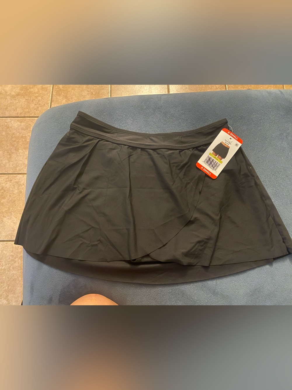Anne Cole Black Active Skort